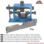 Dovetail Sight Pusher Tool for Glock, Sig Sauer, H&K, S&W