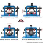Dovetail Sight Pusher Tool for Glock, Sig Sauer, H&K, S&W
