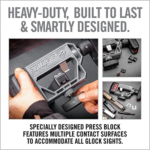 Real Avid Master Sight Pusher Tool For Glock Handguns