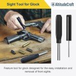 Precision Sight Pusher Tool for Handguns and Glock