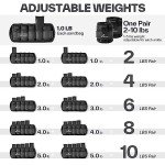 Adjustable Ankle Weights Set for Fitness Workouts