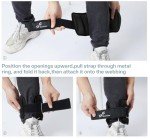 Adjustable Ankle Weights Set for Fitness Workouts