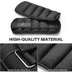 Adjustable Ankle Weights Set for Fitness Workouts