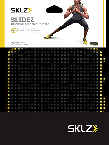 SKLZ Slidez Dual-Sided Glider Discs: Core Stability Exercises