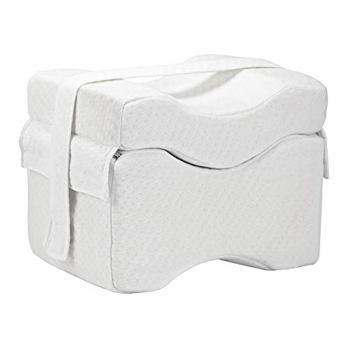 Memory Foam Knee Pillow with Strap
