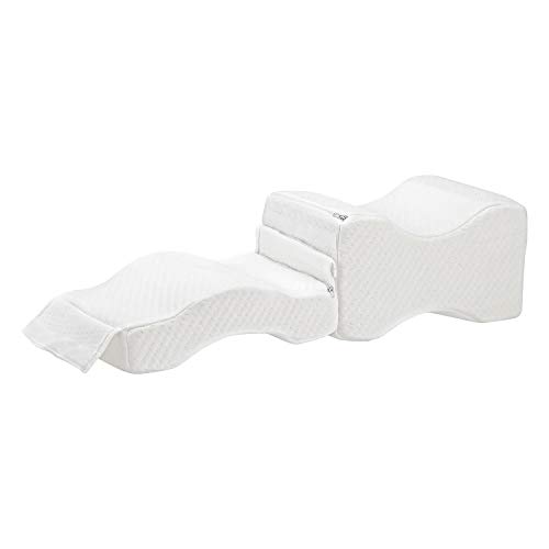 Memory Foam Knee Pillow with Strap