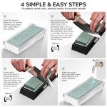 Ultimate 15-Piece Whetstone Sharpening Kit
