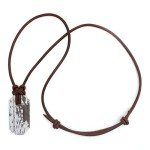 Viking Whetstone Pendant Necklace for Knife Sharpening