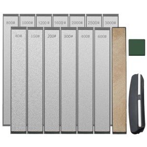 13-Piece Diamond Whetstone Sharpening Kit