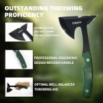 Balanced 3-Pack Hatchet Set with Whetstone