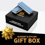 Japanese Whetstone Knife Sharpening Set 400-8000 Grit