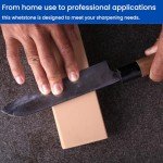 Japanese Whetstone Set with Knife Angle Holder