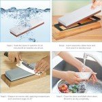AIBOVI 4-Side Whetstone Knife Sharpening Set