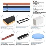 Japanese Whetstone Knife Sharpening Stone Set