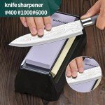4-Sided Japanese Whetstone Knife Sharpening Kit