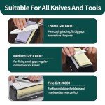 4-Sided Japanese Whetstone Knife Sharpening Kit