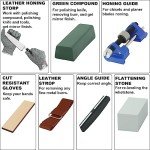 Japanese Whetstone Sharpening Stone Set with Accessories