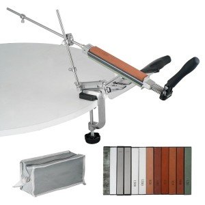 VEVOR 360° Knife Sharpener with 12 Whetstones