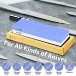 Japanese Whetstone Knife Sharpening Kit with Holder