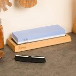Japanese Whetstone Knife Sharpening Kit with Holder