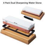 Japanese Whetstone Knife Sharpening Set 1000/6000