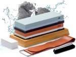 Japanese Whetstone Sharpening Stone Set with Holder