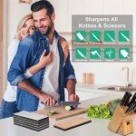 Japanese Whetstone Sharpening Stone and Leather Strop Set