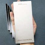 Japanese Whetstone Sharpening Stone and Leather Strop Set