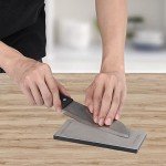 Japanese Whetstone Sharpening Stone and Leather Strop Set