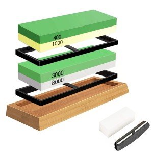Japanese Whetstone Knife Sharpening Stone Set