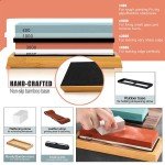 Japanese Whetstone Knife Sharpening Stone Set 9pcs
