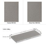 Double-Sided 325/1200 Grit Whetstone with Guide