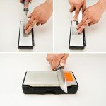 Double-Sided 325/1200 Grit Whetstone with Guide