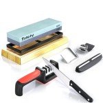 Japanese Whetstone Knife Sharpener Dual Grit 1000/6000