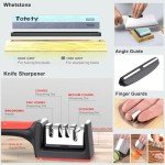 Japanese Whetstone Knife Sharpener Dual Grit 1000/6000