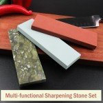 CBRIGHT 3-Piece Japanese Whetstone Set for Knives