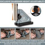 Adjustable Rolling Knife Sharpening Kit with Strop