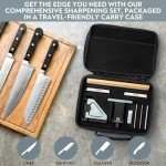 Adjustable Rolling Knife Sharpening Kit with Strop