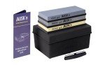 Japanese Whetstone Knife Sharpening Set - 1000/3000/8000 Grit