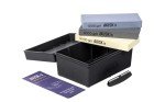 Japanese Whetstone Knife Sharpening Set - 1000/3000/8000 Grit