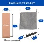 KING 1000/6000 Grit Combination Whetstone Set