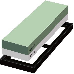 Japanese Whetstone 1000/4000 Grit Knife Sharpener