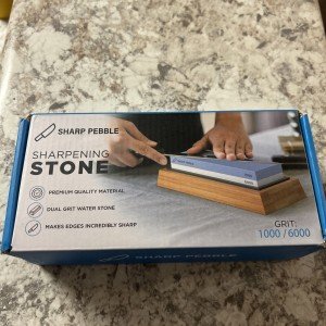 Dual Grit Japanese Whetstone: 1000/6000 Sharpening Stone