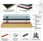 Japanese Whetstone Knife Sharpening Kit Set