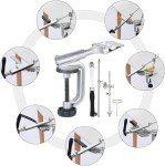 RX-008 Fixed-Angle Knife Sharpener with 12 Stones