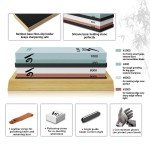 KERYE Professional Japanese Whetstone Sharpening Kit