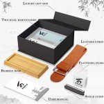KERYE Professional Japanese Whetstone Sharpening Kit