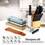 KERYE Professional Japanese Whetstone Sharpening Kit