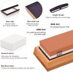 Japanese Whetstone Sharpener Kit 3000/8000 Grit
