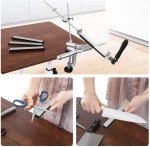 Japanese Whetstone Knife Sharpener Kit with 360° Rotation